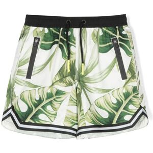 MC2 Saint Barth Kids Badeshorts mit Blatt-Print - Grün 2 J./4 J./6 J./8 J./10 J./12 J. Unisex