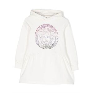 Versace Kids Medusa Head-motif sweatshirt dress - Weiß 4/5 Unisex