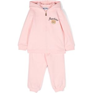 Moschino Kids logo-print track pants set - Rosa 12/18/18/24/2/3 Unisex