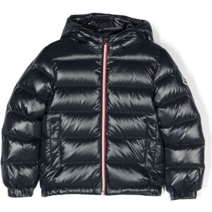 Moncler Enfant zip-up hooded padded jacket - Blau 4/6/8/10/12/14 Unisex