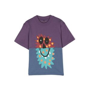 Stella McCartney Kids illustration-motif cotton T-Shirt - Violett 6/10/12/14 Unisex