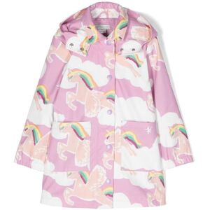 Stella McCartney Kids Unicorn Rainbow rain coat - Rosa 2/3/4/8/10/12/14/14+ Unisex