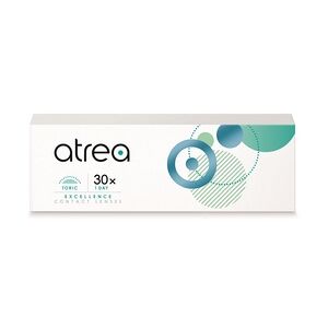 atrea excellence 1 day toric (30er Packung) Tageslinsen (-4 dpt, Zyl. -0,75, Achse 170 ° & BC 8.6) mit UV-Schutz