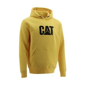 CAT Kapuzenpullover gelb