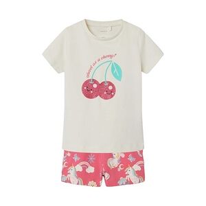 name it - T-Shirt Nmfzucca Magical Summer Inkl. Shorts In Camellia Rose  Gr.104, 104