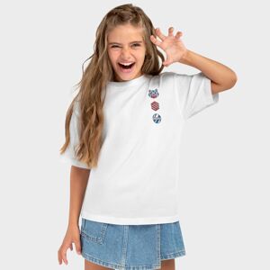 Kurzarm-T-shirt für Mädchen Siroko Kitty-G   5-6 (116 cm)