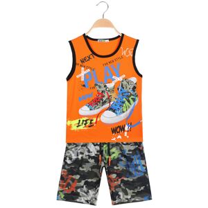 Mr Jek 2-teiliges Jungen-Set mit Tarnmuster Sets 3-16 Jahre alt Junge Orange Größe 12