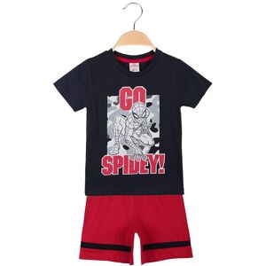 Marvel Spider-Man 2-teiliges Kurzarm-Baby-Set Sets 3-16 Jahre alt Junge Blau Größe 05