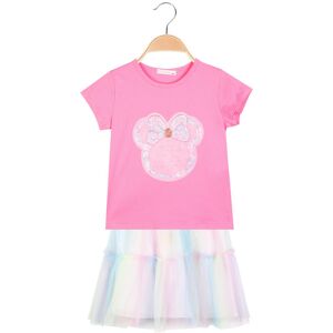 Pink Baby 2-teiliges Mädchen-Set mit Tüllrock Sets 3-16 Jahre alt Mädchen Rosa Größe 10