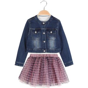 Lollitop 3-teiliges Set mit Jeansjacke für Mädchen Sets 3-16 Jahre alt Mädchen Rosa Größe 12