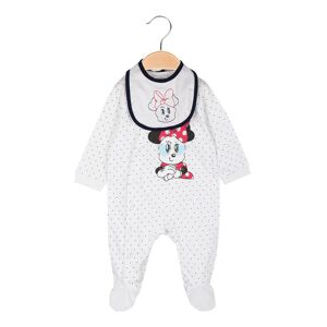 Urchin Baby Mädchen Overall aus Baumwolle mit Lätzchen Baby Strampler Mädchen Weiß Größe 9/12M