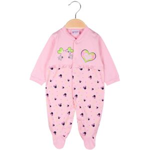 Urchin Baby Mädchen Overall aus Baumwolle mit Lätzchen Baby Strampler Mädchen Rosa Größe 9/12M