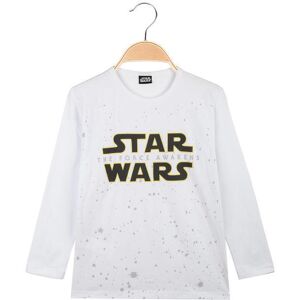 Star Wars Baby-T-Shirt mit langen Ärmeln Lange Ärmel T-Shirt Junge Weiß Größe 10