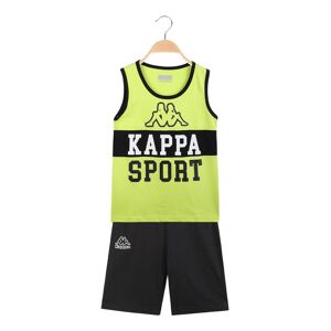 Kappa Jungen-Shorts-Set mit Tanktop + Bermudashorts Sets 3-16 Jahre alt Junge Grün Größe 12