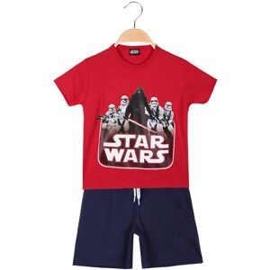 Star Wars Kurzer Anzug für Jungen mit Aufdruck Sets 3-16 Jahre alt Junge Rot Größe 03/04