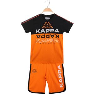 Kappa Kurzes T-Shirt + Bermuda-Set für Jungen Sets 3-16 Jahre alt Junge Orange Größe 12