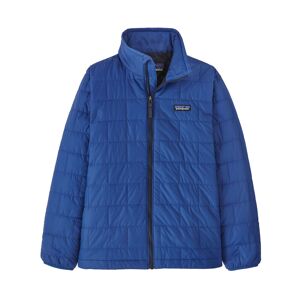 Patagonia Kids Nano Puff Brick Quilt Jacket Blau, Kinder PrimaLoft® Jacken, Größe S - Farbe Superior Blue - New Navy
