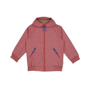 Finkid Wasserdichte zip-in kompatible Kinder Outdoorjacke. Farbe: Rot / Größe: 90