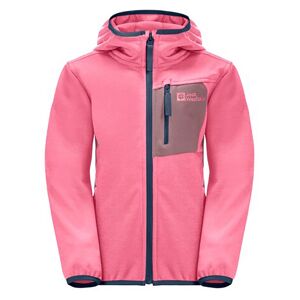 Jack Wolfskin - Fleecejacke ACTIVE K in pink lemonade, Gr.116