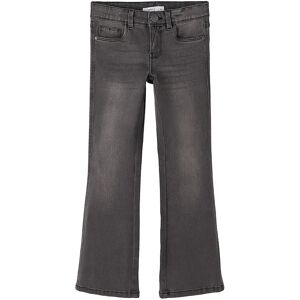 name it - Jeanshose NKFPOLLY SKINNY BOOT 1141-AU in dark grey denim, Gr.122