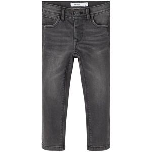 name it - Jeanshose NMFPOLLY DNMTHRIS in dark grey, Gr.92