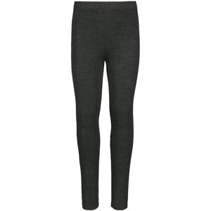 Minymo - Leggings BAMBOO – MINY BASIC in dark grey melange, Gr.80