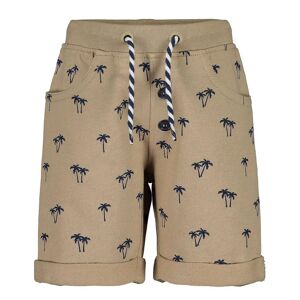 BLUE SEVEN - Sweatshorts PALMS AOP in mudd, Gr.80