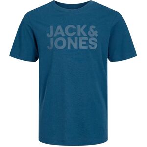 JACK & JONES - T-Shirt JJECORP LOGO in ensign blue, Gr.176