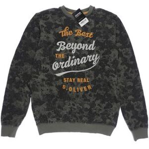 S. Oliver Herren Hoodies & Sweater, grün, Gr. 176