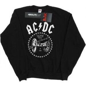 Ac/dc Boys We Salute You Cannon Sweatshirt