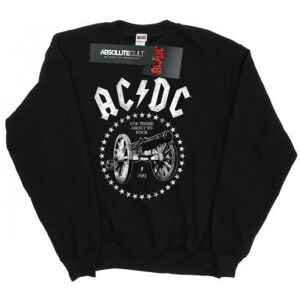 Ac/dc Girls We Salute You Cannon Sweatshirt