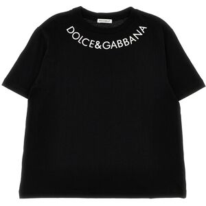 DOLCE & GABBANA Logo T-Shirt - unisex - Schwarz - 10