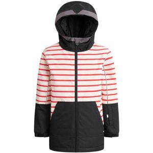 WeeDo Winterjacke Kinder gestreift, rot