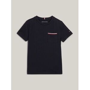 Tommy Hilfiger  T-Shirts & Poloshirts Kb0kb08817 Pocket Tee-Dw5 Desert Sky 10 Jahre;14 Jahre;16 Jahre;11 / 12 Jahre Female