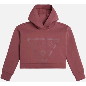 Guess Girls' Logo-Printed Cotton-Blend Hooded Sweatshirt - 12 Years