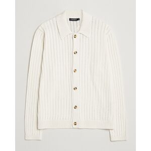 J.Lindeberg Edmondo Collar Cardigan Cloud White