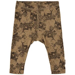 Mikk-Line Leggings - Wolle/Bambus - Seetang m. Print - Mikk-Line - 2 Jahre (92) - Leggings