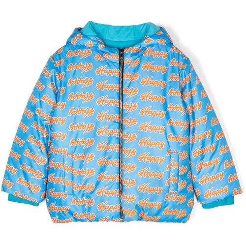 Natasha Zinko Kids Gefütterte Jacke mit Hasenohren - Blau 6 J. Unisex