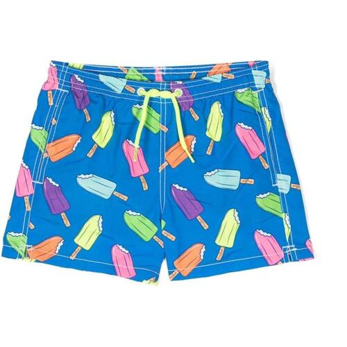 MC2 Saint Barth Kids Badeshorts mit Eiscreme-Print – Blau 10 J./12 J./14 yrs/16 yrs Unisex