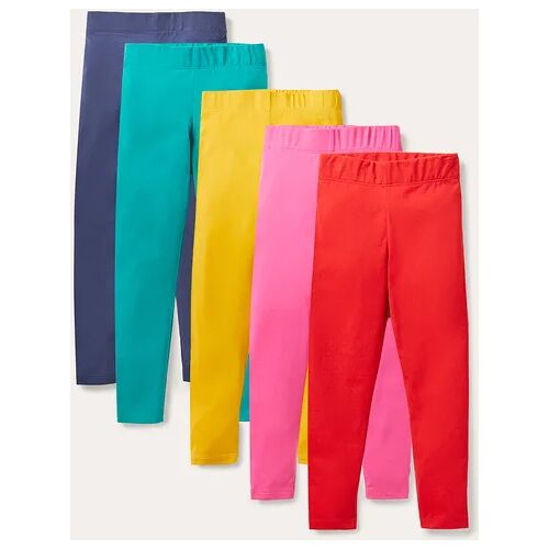 Leggings im 5er-Pack Mädchen Boden Bunt Regenbogen 140