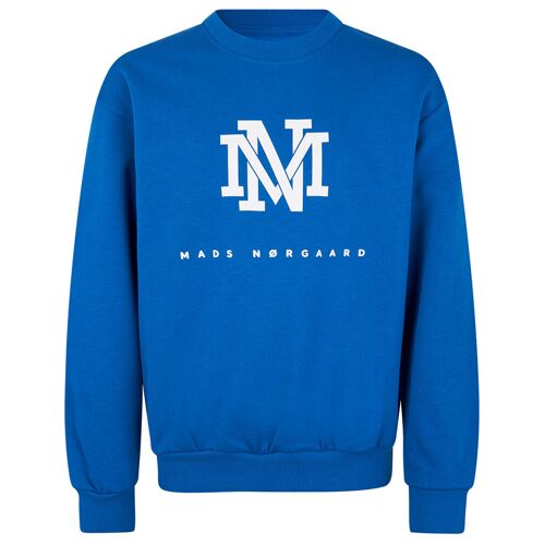 Mads Nørgaard Sweatshirt – Sonar – Schnorchel Blue – 16 Jahre (176) – Mads Nørgaard Sweatshirt