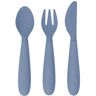 EZPZ Happy Utensils - Indigo