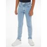 Straight-Jeans TOMMY HILFIGER "MODERN STRAIGHT SALT & PEPPER LT" Gr. 6 (116), N-Gr, blau (saltandpepperlt) Jungen Jeans Kinder bis 16 Jahre