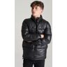 Siksilk Boys Black Bubble Jacke 11-12 YRS