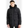 Siksilk Boys Black Parka 11-12 YRS