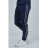 Siksilk Boys Navy Panel Detail detaillierter Joggers 11-12 YRS