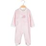 Re Panda Strampler aus Chenille für Babys Baby Strampler Mädchen Rosa Größe 03/06