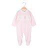 Re Panda Strampler aus Chenille für Babys Baby Strampler Mädchen Rosa Größe 03/06