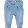 name it - Jeans-Schlupfhose NBFBELLA ROUND 6101-TR in light blue, Gr.68