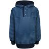 finkid - Kapuzen-Sweatshirt KALAJOKI in real teal/navy, Gr.92/98